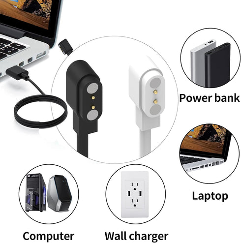 FitTurn USB Charger for KOSPET Tank M1/M1 Pro/T1/T1 Pro/Magic 3/Magic 4, 60cm Replacement Charging Clip Cable