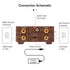 50W TPA3116 Audio Amplifier, USB Digital Bluetooth Amplifier Chip HiFi Stereo AMP Small Memory Card Player Audio