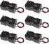 QTEATAK 4 x 1.5V AA Batteries Battery Holder Wire Leads