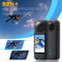 Insta360 X4,2 2 Set, 92% 9H Semaiki Premium Lens Guards for Tempered Glass Lens Cover + Screen Protector Transmittance