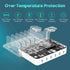 Charging Station for Multiple Devices, 60W 6 Port Charger Station with 7 Mixed Charging Cables, USB Charging Dock,