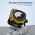 Valkit Compatible with Airpods Case | 2 in 1 Rugged Protective Shockproof Case for Air Pods 1/2 Gen 2021, Black/Yellow
