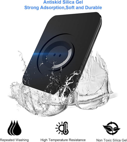 DOTAATDW Car Phone Holder, Dashboard Cell Phone Holder with Non-Slip Base for iPhone, Android, GPS