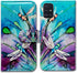 Cute Dragonfly Leather Flip Wallet Case Cover for Samsung Galaxy A51, Card Slot Holder Kickstand