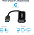 StarTech.com USB 3.0 to VGA Adapter, USB to VGA Monitor Converter for Windows, Slim