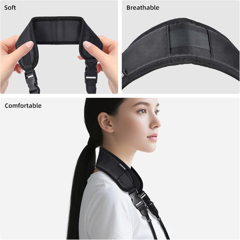 MAIRAN A6xxx/Mirrorless, Camera Neck Strap Adjustable Shoulder Belt Professional Soft padded for Photographers