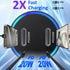 Car Charger for iPhone 15, 40W Dual USB C Fast Charger Cigarette Lighter + 2 Pack 6FT USB C to USB C Cable + Dual USB C