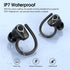 Wireless Earbuds, 2023 Bluetooth Headphones 5.3 Sport, 50H Earbuds with Earhooks, Deep Bass Stereo Noise Cancelling.