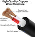 EBXYA 6 Feet Speakon Speaker Cable, 12 AWG Neutrik NL4FX (NL4FC) Wire, 2 Conductor Audio Cables