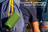 EDUPLINK Bluetooth Speaker, Portable Waterproof IPX7 Speaker, TWS Pairing Stereo, Long Playtime for Home & Travel, Green