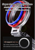 CBDYWVR 17/16/15/14 360 1/4" 2 Magnetic Tripod for iPhone Pro Max Air, Aluminum Rotating Phone Stand with Magic Clip