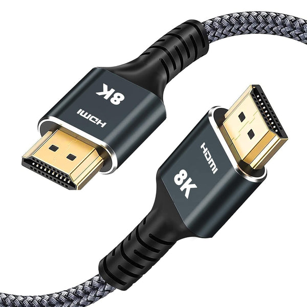 Kirei V Wire 8K/10K/4K HDMI Cable 3.3 ft (1M), 48Gbps Ultra High Speed, 8K@60Hz 4K@120Hz