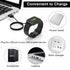 Xininyia 2 Pack V2-A 2.8mm) (Only One Fit) Magnetic Charging Cable for Potty Training Watch Replacement Charger USB