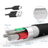 Smays 10-Pack Micro USB Data Cable 6ft, Bulk Old Android Charging Cord, USB-A to Micro USB