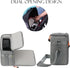 Mini SLR Camera Insert Bag, Shockproof & Pressure-proof Dual Opening Lens Cube Case, Compatible for Canon, Sony, Fuji
