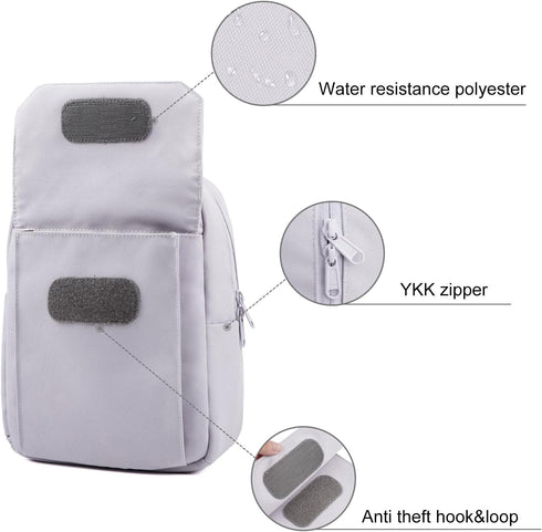 Backpack TULLIO Camera Bag Crossboy Camera Sling Chest Bag Waterproof for DSLR SLR Mirrorless Camera Waterproof