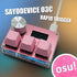 SayoDevice O3C OSU Keyboard with Rapid Trigger Hall Switches, Magnetic Linear Switches, Knob, Screen, Copy Paste, Macro