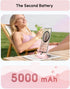 L.LYFOVR 5000mah 17,Type-c Pack 16/Samsung/Android Lightweight Pink USB C Power Bank Portable Charger with Kickstand