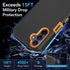 Samsung Galaxy A15 5G Case, with Built-in Screen Protector, Heavy Duty Drop Protection, Full Body Rugged Shockproof