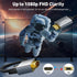 HDMI to VGA Cable Adapter 3.3FT |Anti-Interference Gold-Plated Plugs| 1080P Aluminum HDMI Source to VGA Display Braided Cord (Male to Male) for PC,Laptop,Xbox,Graphics Card,Monitor More by UANTIN