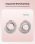 SODI 360 15 14 13 12 16 17 Magnetic Phone Ring Holder, Rotation Dual-Side Strong Magnet Phone Grip for Back of Phone