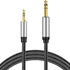 Jelly Tang 3.5 mm 6.35 mm 20Ft, 3.5mm 1/8" 6.35mm 1/4" Cellphone,Amplifiers(20Ft/6M) to Audio Cable Gold-Plated