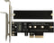 M.2 NVME to PCIe 3.0/4.0 x4 Adapter - NVME/AHCI SSD to PCIe Expansion Card with Heatsink