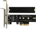 M.2 NVME to PCIe 3.0/4.0 x4 Adapter - NVME/AHCI SSD to PCIe Expansion Card with Heatsink