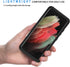 Lanhiem for Samsung Galaxy S21 Ultra Case, IP68 Waterproof Dustproof, Rugged Full Body Shockproof Phone Cover, Black