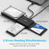 Unitek IDE/SATA to USB C 3.0 Adapter, Universal Converter for 2.5"/3.5" Inch IDE and SATA External HDD/SSD