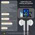 Type C Earbuds USB C Headphones for iPhone 15/15 Pro/15 Pro Max Samsung S24 with Microphone Noise Isolation Stereo