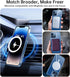Clear Magnetic Slim Case for iPhone 13 & 14 - 10FT Military Grade Protection, MagSafe Compatible (6.1")