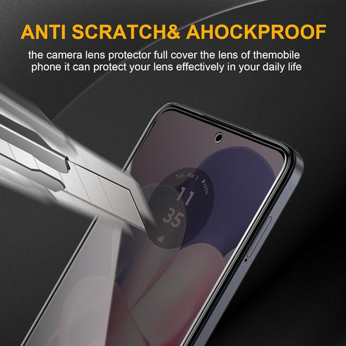 3 Pack Privacy Screen Protector for Motorola Moto G Power 5G 2024, Anti Spy Tempered Glass