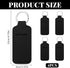 Xosjska 4PCS Anti Lost Thumb Flash Drive Holder with Keychain, USB Flash Drive Case, Small Portable Leather USB Storage