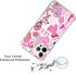 Pink Indie Aesthetics Hippie Collage Case for iPhone 11 Pro Max, Colourful Trendy Cool Teen Girl Silicone