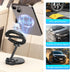 Ywdiml 360 Car Phone Holder, Rotation Adjustable Letter E Design Magnetic Dashboard Smartphone Mount, Automobile