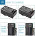 BM Premium EN-EL15B Battery and Charger for Nikon Z6, Z7, D780, D850, D7500, 1 V1, D500, D600, D610, D750