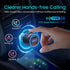 Upgraded V5.0 Bluetooth FM Transmitter Car, Wireless Adapter with QC3.0, LED Backlit, Hands-Free Calls