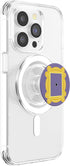 PopSockets PopGrip for MagSafe - Purple Door Yellow Frame Peephole Vintage Fun Gift