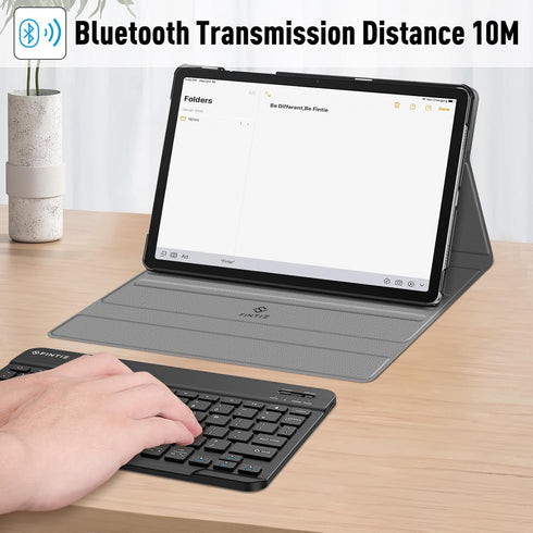 Fintie Keyboard Case for Samsung Galaxy Tab A9 Plus/A9+ 5G 11 Inch 2023 Model, Slim Lightweight Cover with Bluetooth