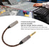 4.4MM Balanced Male to 3.5MM Balanced Female Adapter Cord, Gold Plated Portable Headphone Adapter Cable
