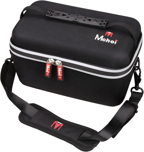 Mchoi Camera Case for Canon EOS Rebel T7 DSLR and 18-55mm Lens, Waterproof Shockproof Travel Protective Case