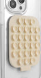 Sonix Magnetic Silicone Suction Cup Phone Mount for iPhone, Compatible with MagSafe - Off White
