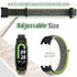 Nylon Sport Band for Xiaomi Mi Band 8, Soft Adjustable Braided Solo Loop Replacement Wristband for Women Men, 3pcs
