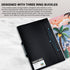 ZFCLXX 18"x24" 500-Pieces Large Art Portfolio Heavy Duty Binder with Plastic Sleeves, Portfolio Folder with Protectors