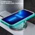 iPhone 13 Pro Max Case, Military Grade 3 in 1 Heavy Duty Shockproof/Dust Proof with 2Pcs Tempered Glass Protector