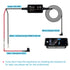 Dash Cam Hardwire Kit, Micro USB Hard Wire Kit for Dashcam, 12V-24V to 5V Car Charger Power Cord, 11.5ft