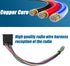 1988-2002 528i/E46/325/323/328i/5/3 RED WOLF Radio Stereo Wire Harness + Antenna Adapter Connector Plug Kit Replacement