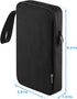 Travel Case for ProtoArc XK01 - Full-Size Foldable Bluetooth Keyboard Storage Bag with Mesh Pouch