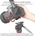 MINIFOCUS 4 Camera Cable Clamp with Arca Swiss System, Aluminum Alloy Tether Cable Block Clip with Grooves, USB Cable
